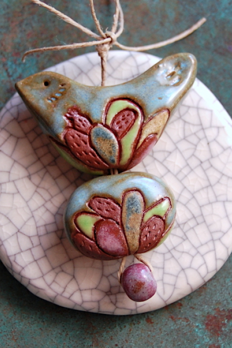Gaea handmade ceramic design elements and adornments! | Gaea